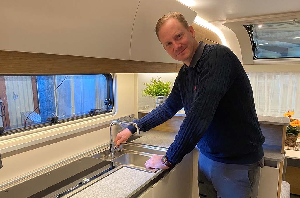 Andreas Johansson, Koordinator/Marknad på Caravan i Eskilstuna AB.