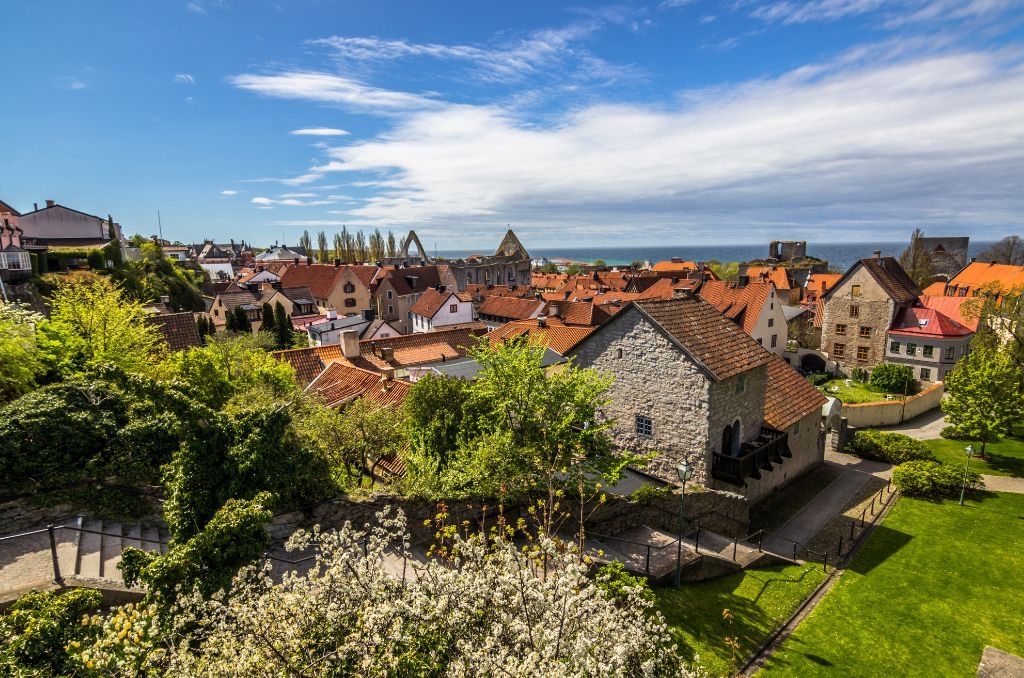 Visby på Gotland - vi tipsar om campingar på Gotland. 