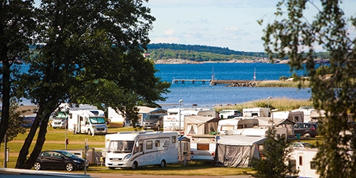 Lisebergs Camping Askim Strand, Göteborg. 