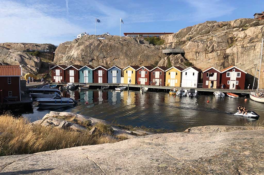 Smögenbryggan, Smögen i Bohuslän. 