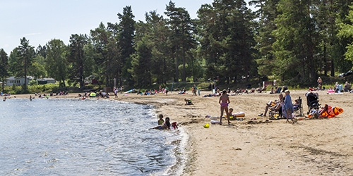 Mellerud Vita Sandar, camping i Mellerud. 