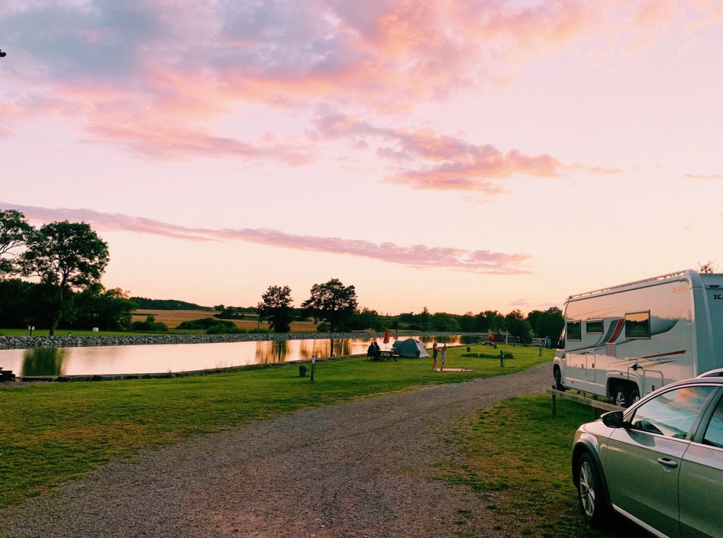 Skeppsdockans Camping nära Kolmården