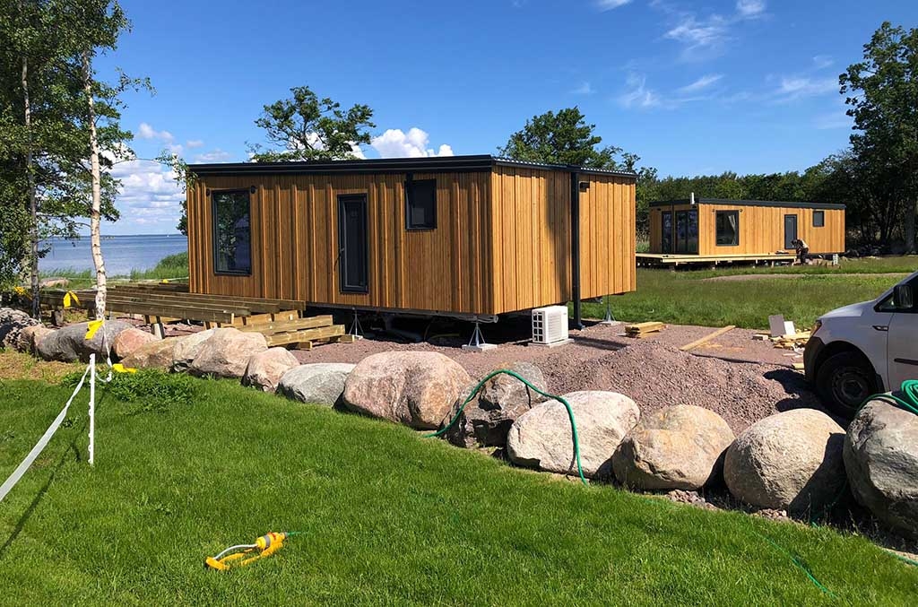 Villavagn på KronoCamping Saxnäs 