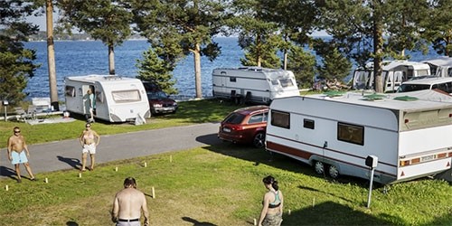 First Camp Sundsvall-Höga Kusten, campingplats. 